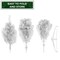 Casafield Spruce Artificial Holiday Christmas Tree with Sturdy Metal Stand